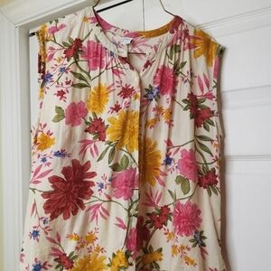 Flowery blouse